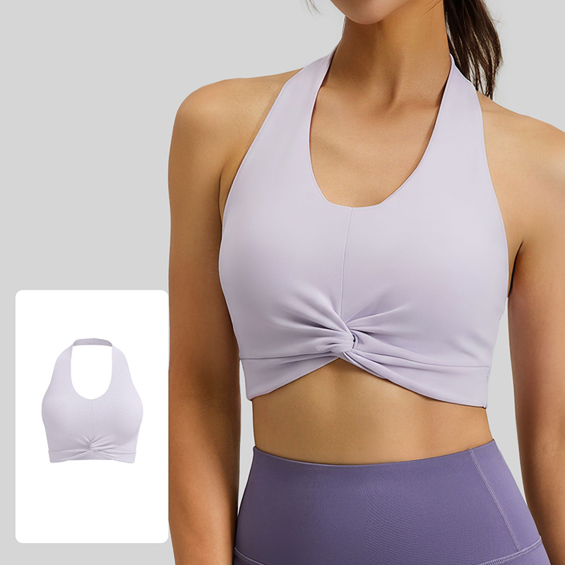 Minimizer Bra Women - New Women Halter Neck Sports Bra
