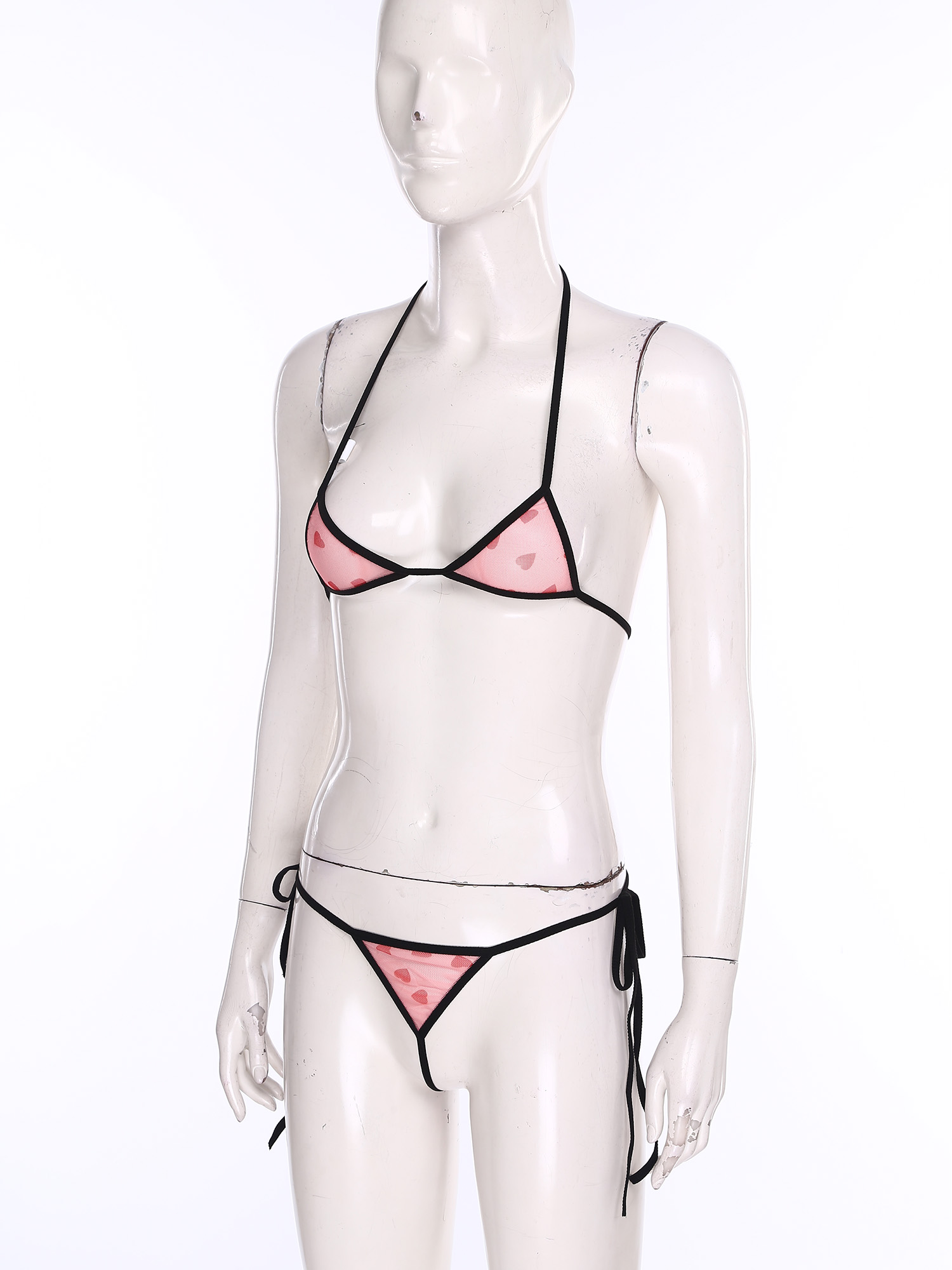 Womens Micro Mini Bikini Linge - Sheer Bra Lace reseña y precio