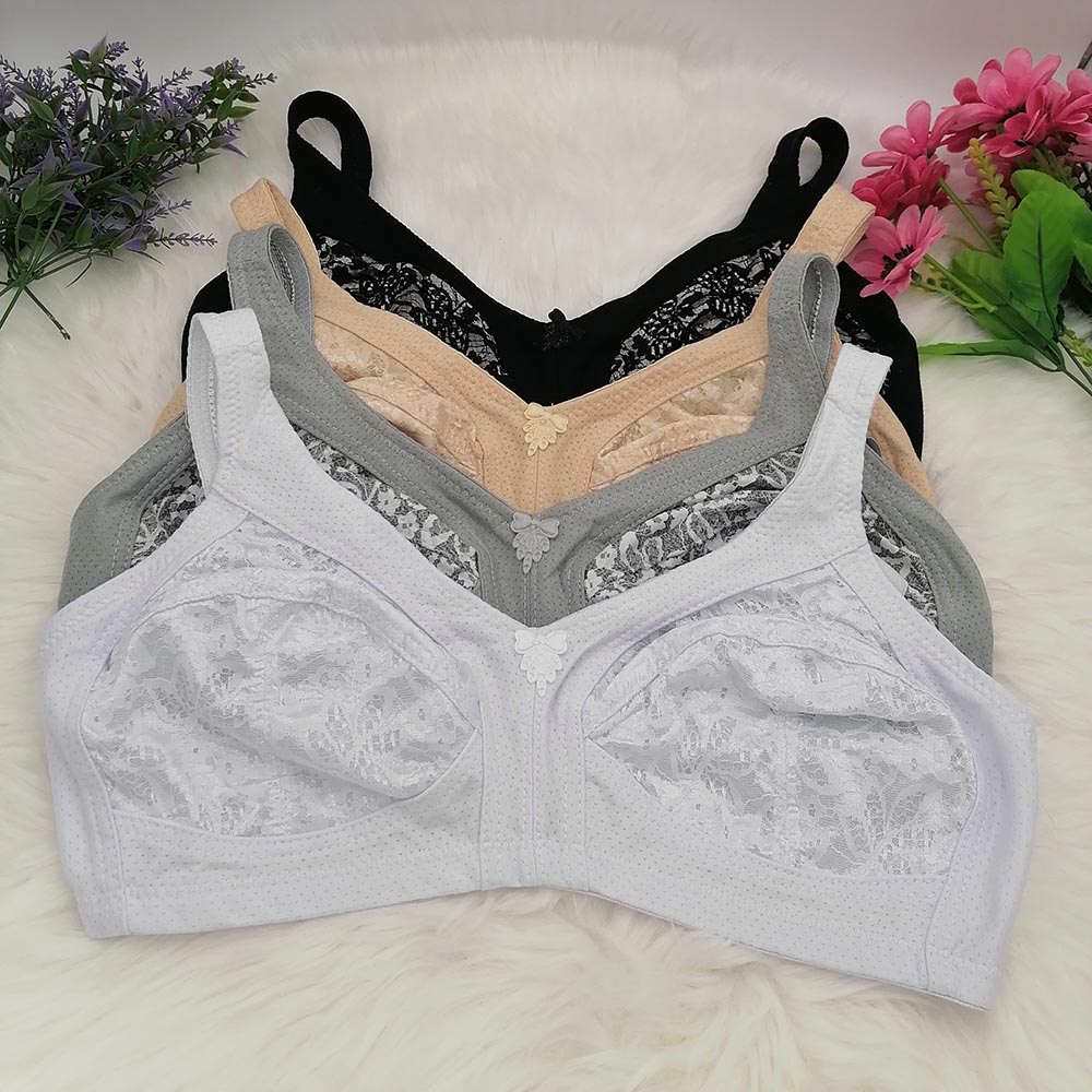 Women's Bra Large Cup C D E F  - Cotton Bra Everyday reseña y precio
