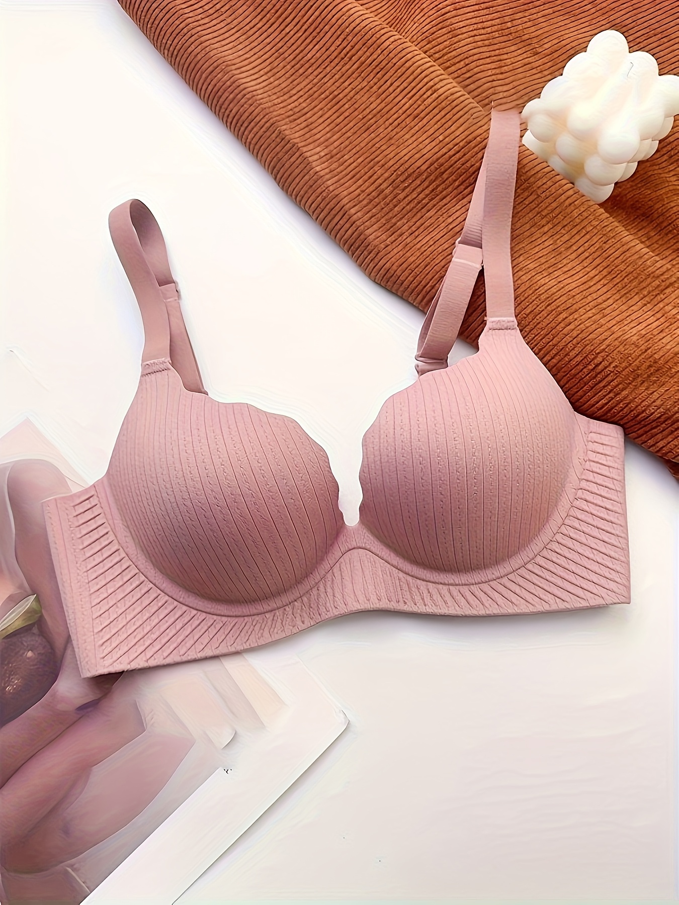 Thickened Bra for Small Bust w - Wirefree Bra Comfort reseña y precio