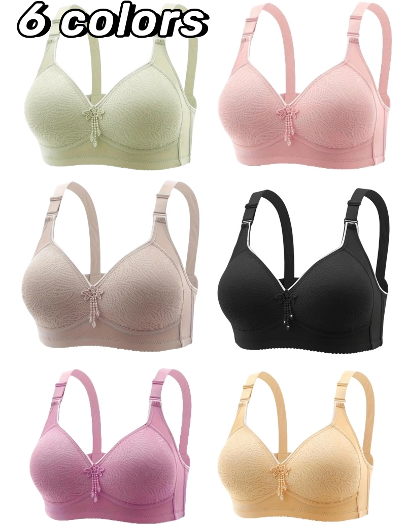 1pc Women's Seamless Wireless  - Full Coverage Bra reseña y precio