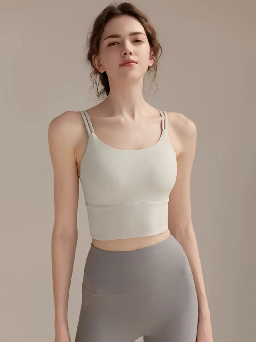 Women's Yoga Vest Fitness Runn - Sports Bra Racerback reseña y precio