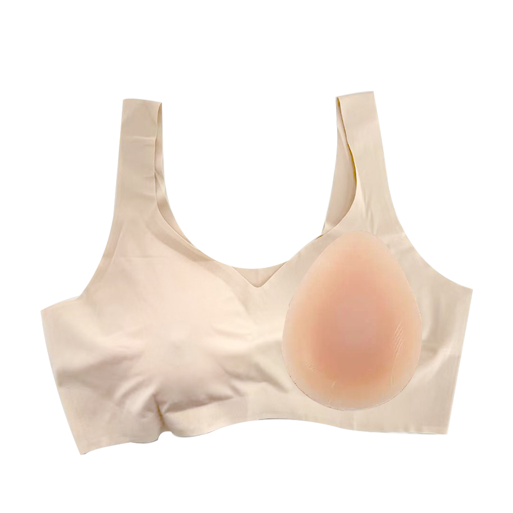 Bra Silicone Fake Chest Access - Mastectomy Bra Pocket reseña y precio