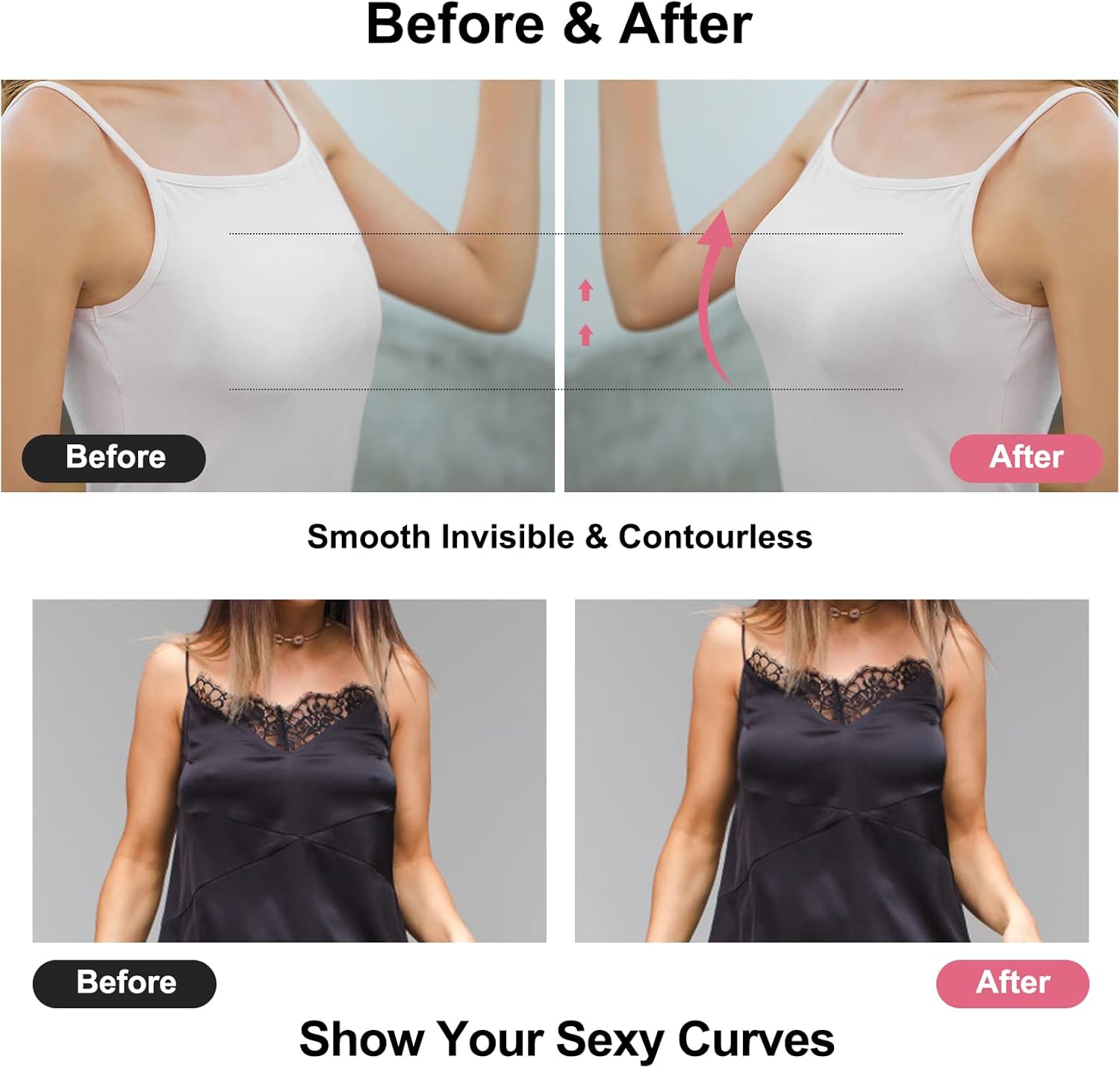 Sticky Bra Push Up Adhesive Br - Strapless Bra Adhesive reseña y precio