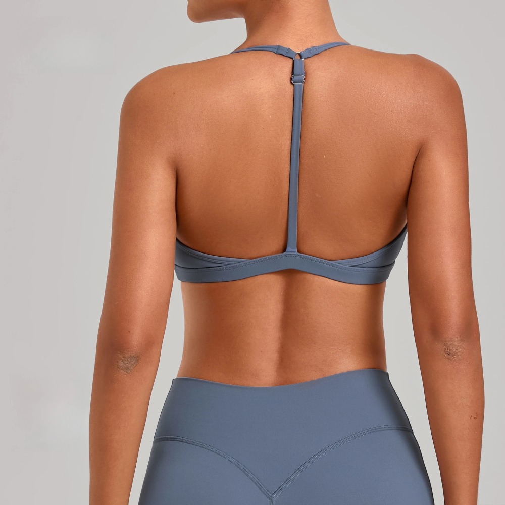 Gym Workout Fitness Top Adjust - Sports Bra Racerback reseña y precio