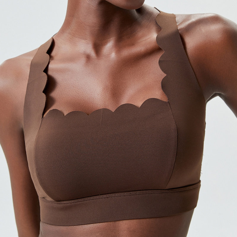 FUBEIKE Small Wave Double-Shou - Sports Bra Racerback reseña y precio