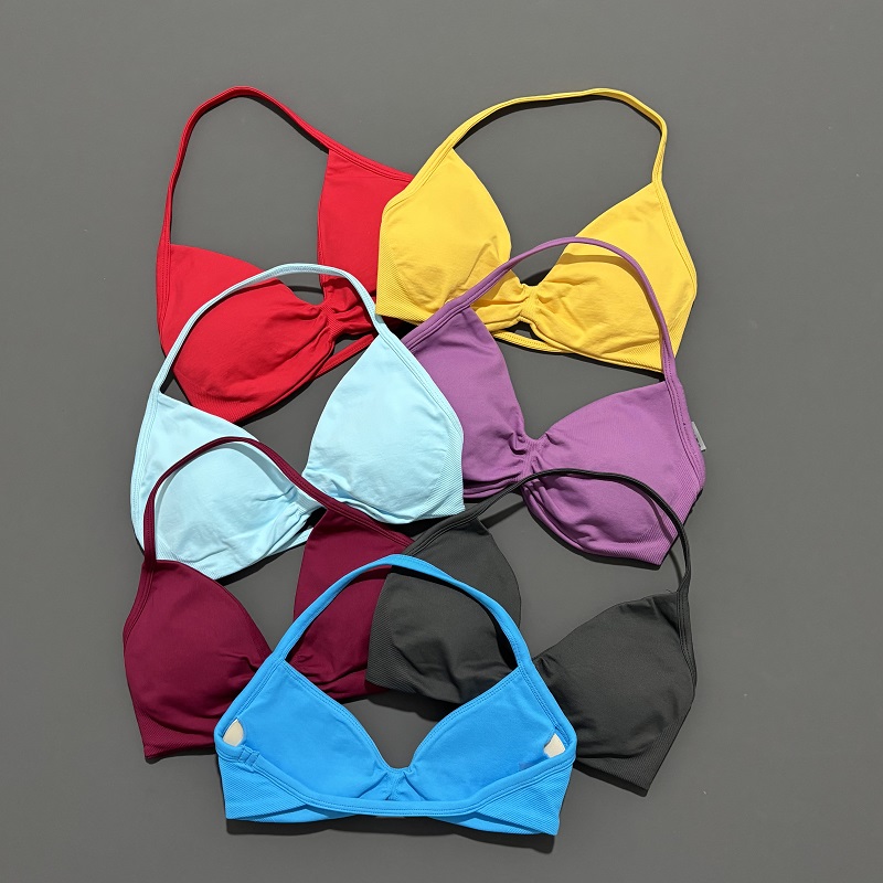 Sports Strappy Bra Yoga Underw - Sports Bra Racerback reseña y precio