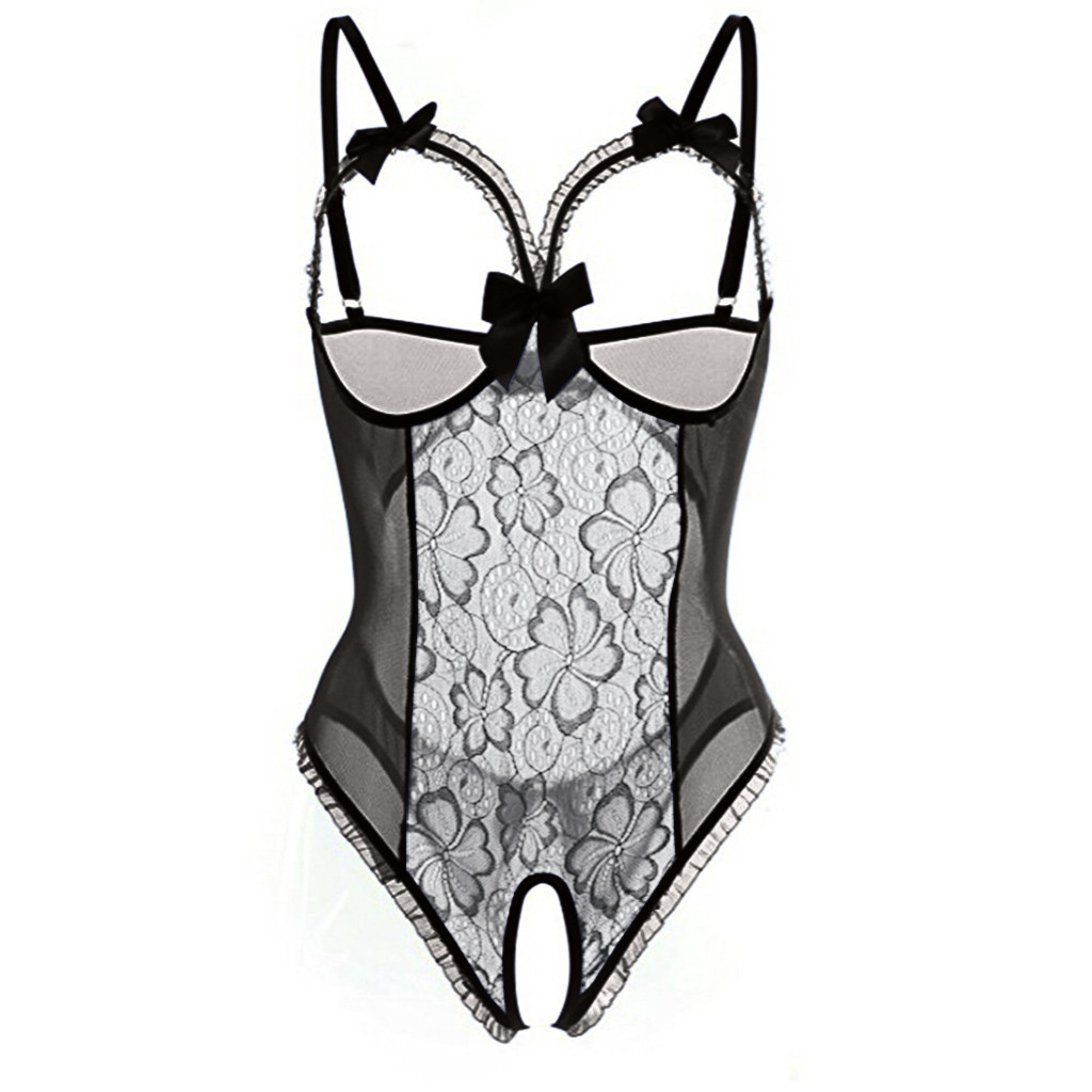 Transparent Sexy Lingerie Set  - Sheer Bra Lace reseña y precio