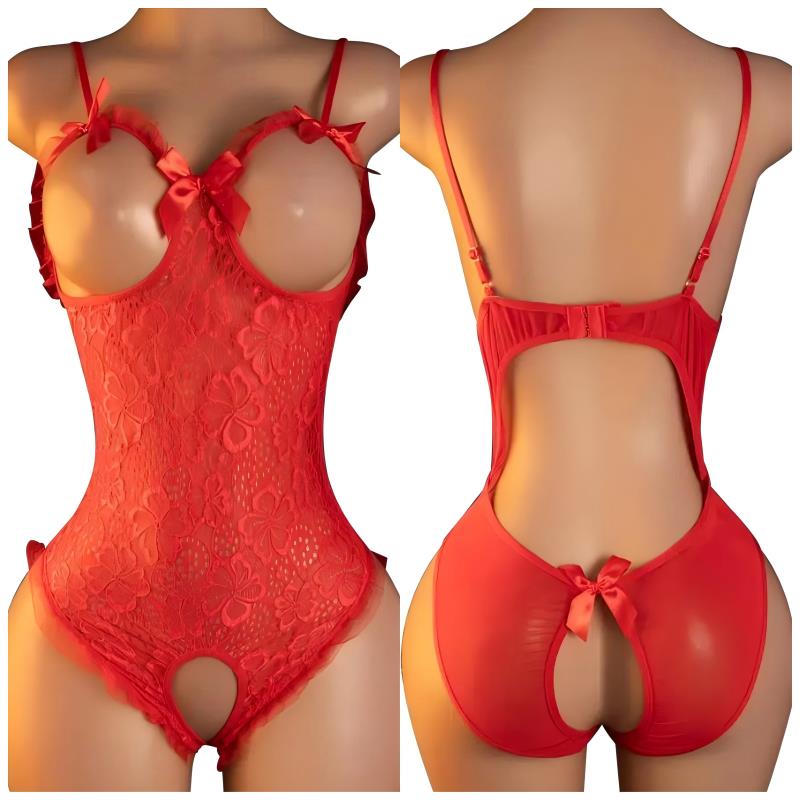 Transparent Sexy Lingerie Set  - Sheer Bra Lace reseña y precio