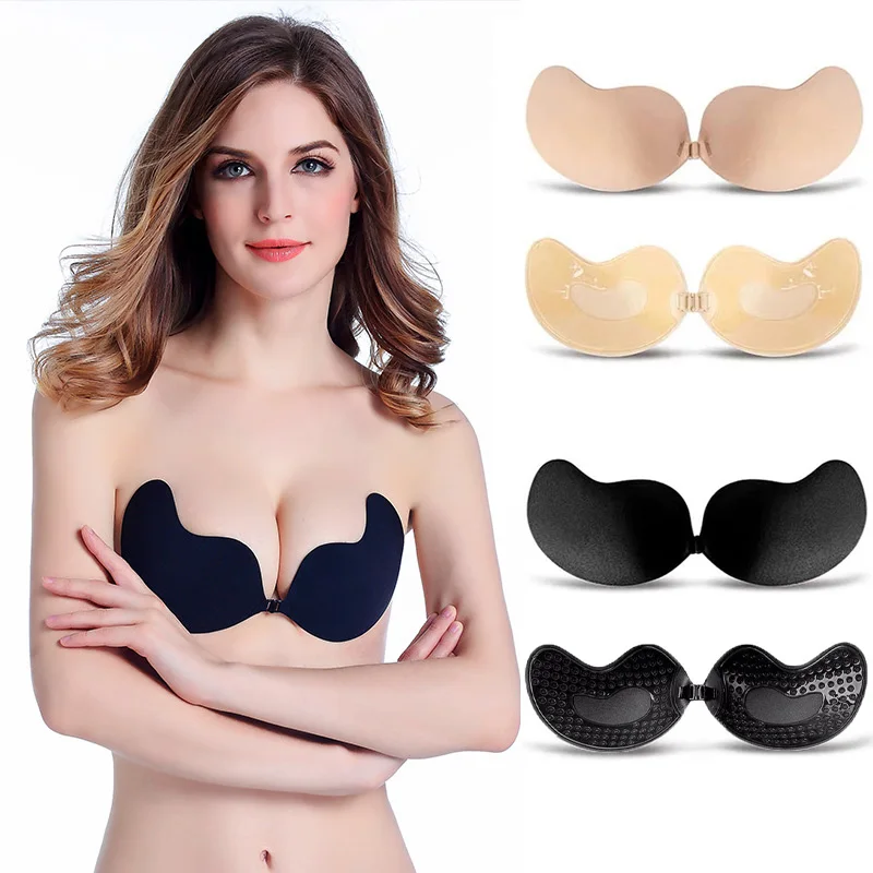 Sexy Women's bra Invisible Pus - Backless Bra Sticky reseña y precio