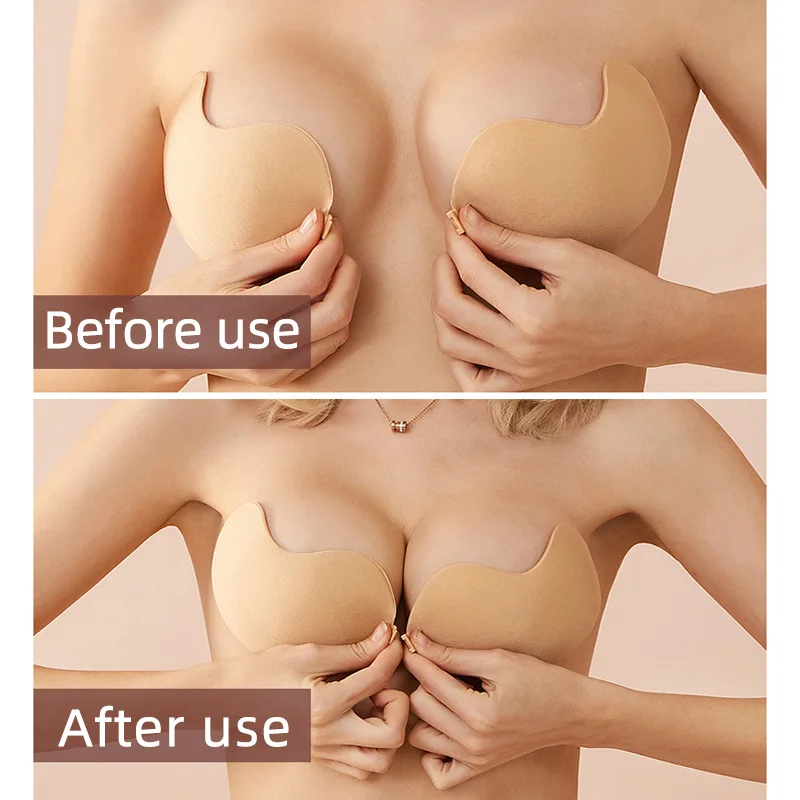 Sexy Women's bra Invisible Pus - Backless Bra Sticky reseña y precio