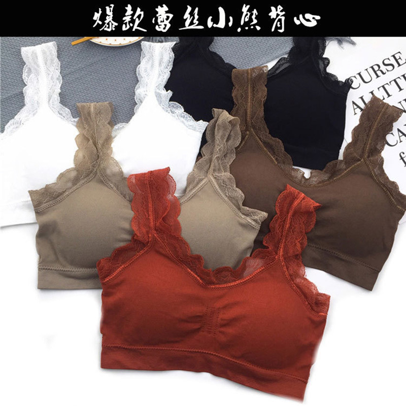 3D Sexy lace Lingerie Seamless - Lace Bralette Set reseña y precio