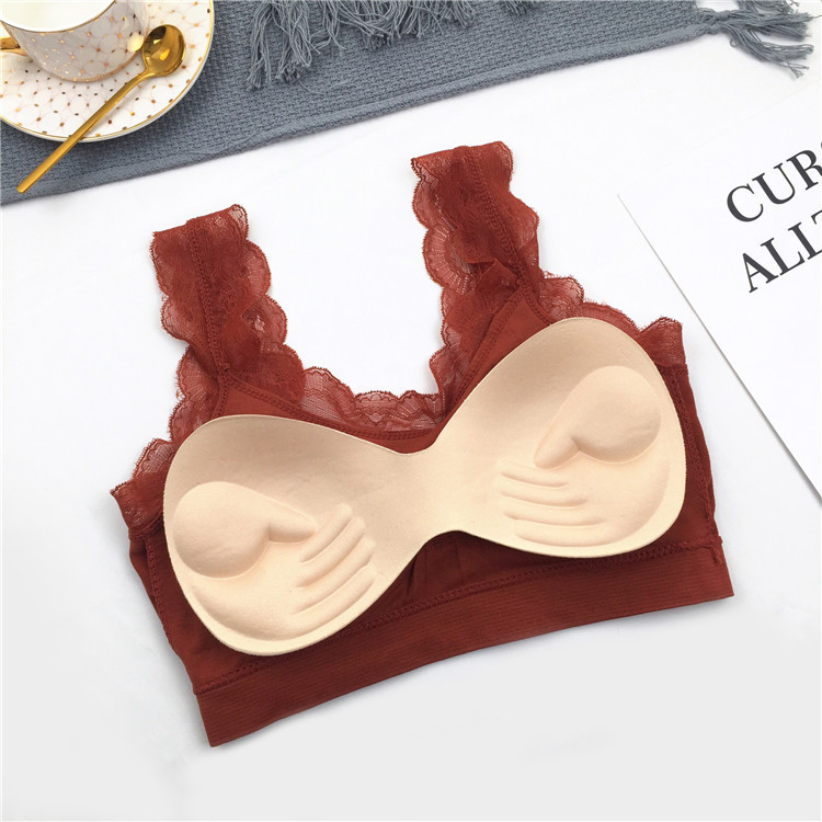 3D Sexy lace Lingerie Seamless - Lace Bralette Set reseña y precio