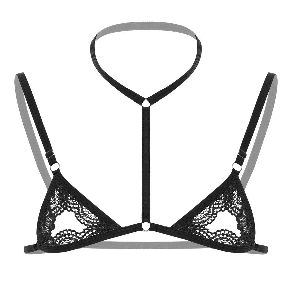 Sexy Men Harness Erotic Bra Ma - Sheer Bra Lace reseña y precio