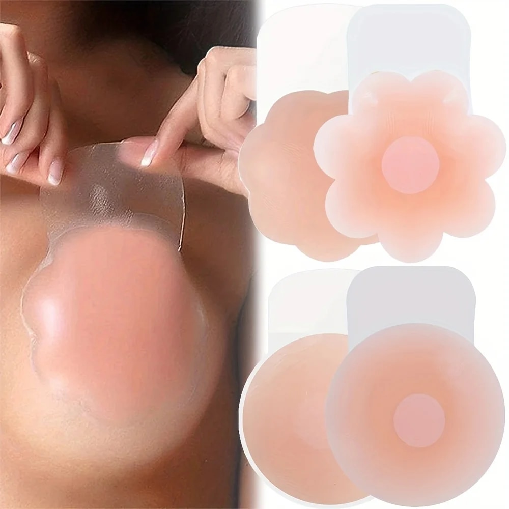 1Pairs Silicone Nipple Cover L - Push Up Bra Silicone reseña y precio