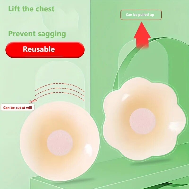 1Pairs Silicone Nipple Cover L - Push Up Bra Silicone reseña y precio