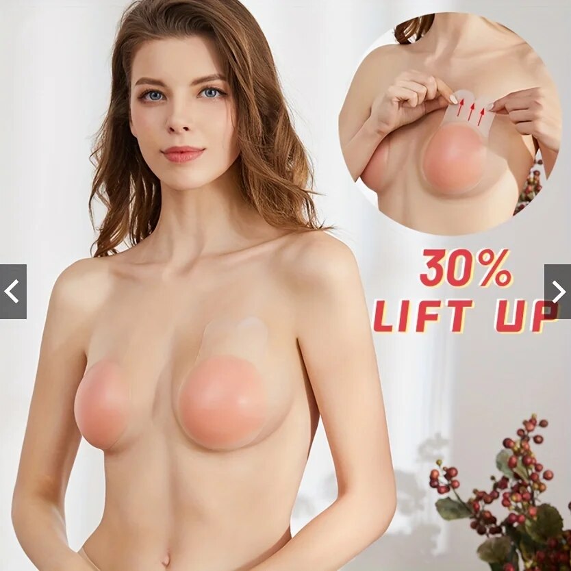 1Pairs Silicone Nipple Cover L - Push Up Bra Silicone reseña y precio