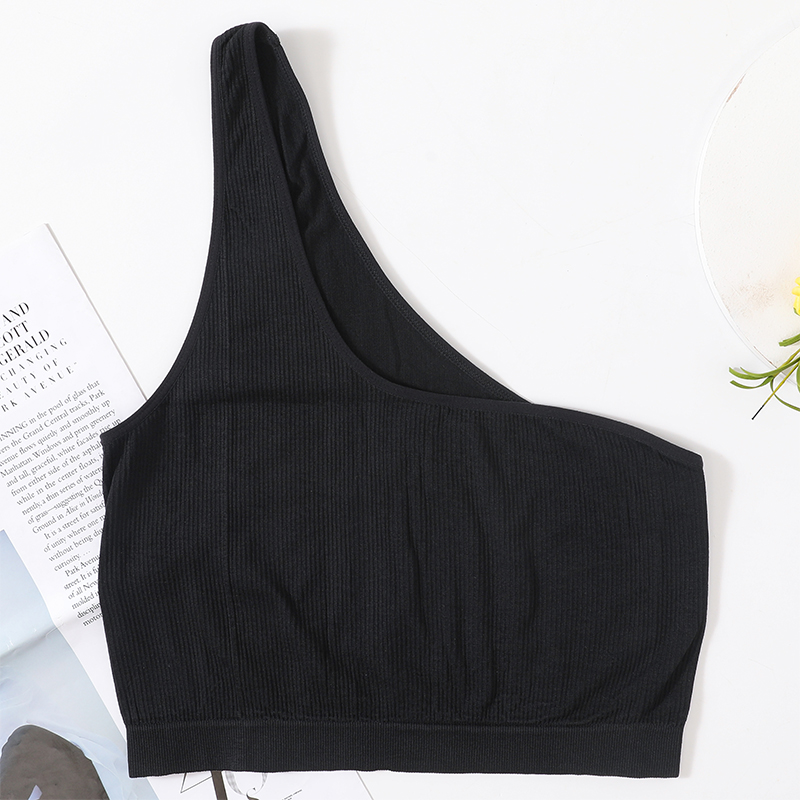 One Shoulder Tank Tops Women S - T Shirt Bra Seamless reseña y precio