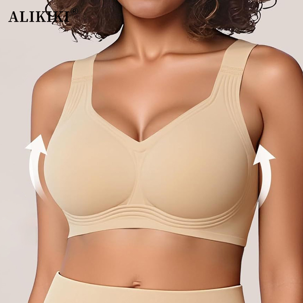 Women Seamless Wireless Suppor - T Shirt Bra Seamless reseña y precio