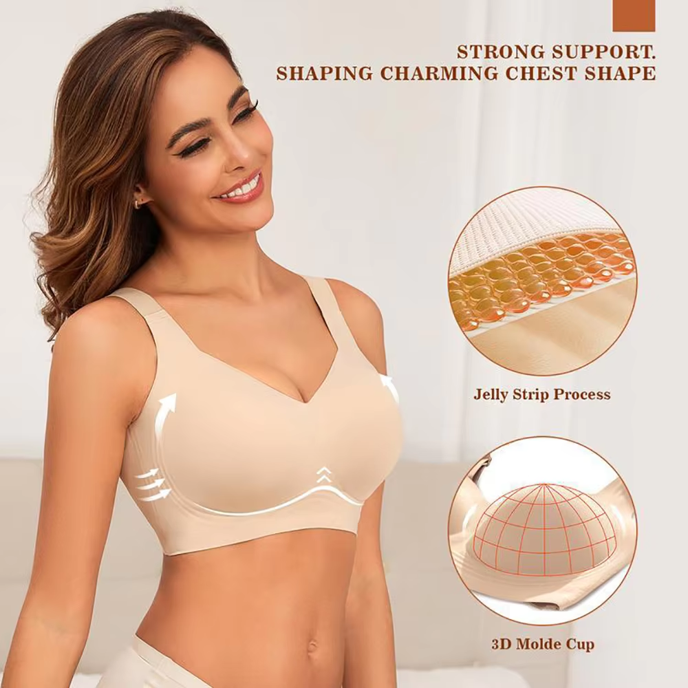 Women Seamless Wireless Suppor - T Shirt Bra Seamless reseña y precio