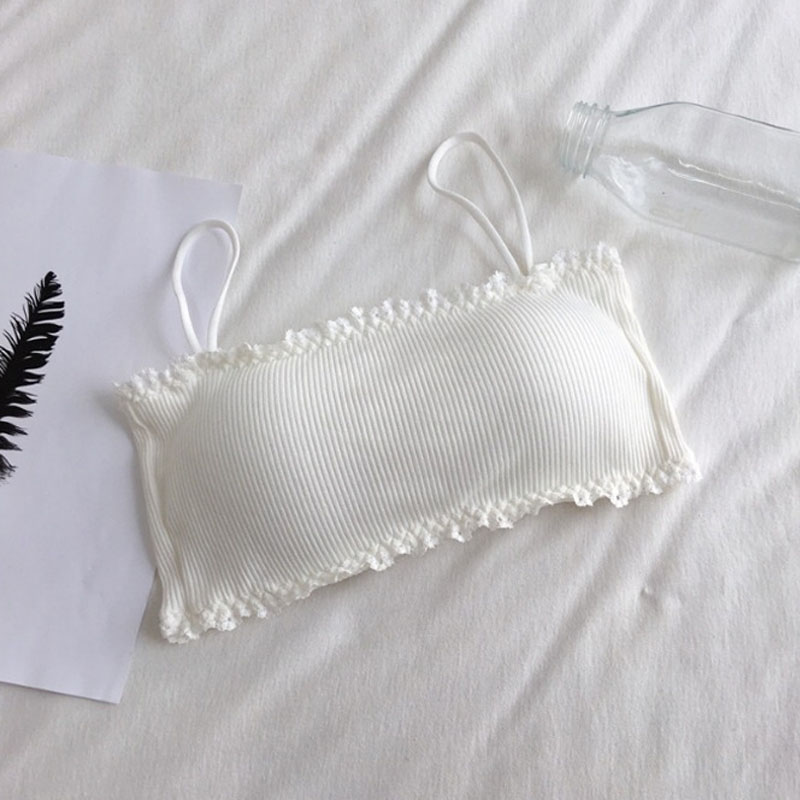 Women's Cotton Bra Female Tube - T Shirt Bra Seamless reseña y precio