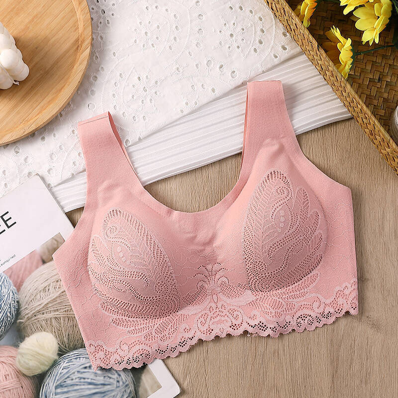 Breathable Latex Bra Seamless  - Sleep Bra Bralette reseña y precio