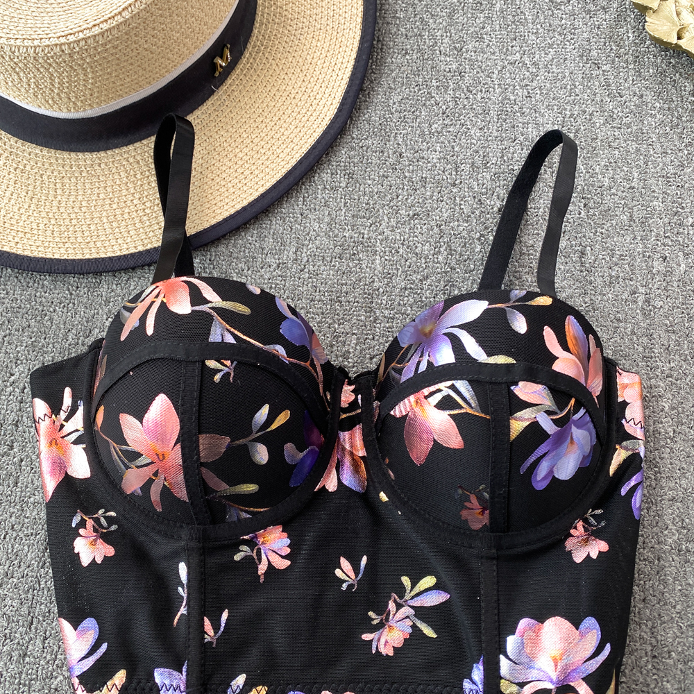Women Sexy Floral printed Cors - Cotton Bra Everyday reseña y precio