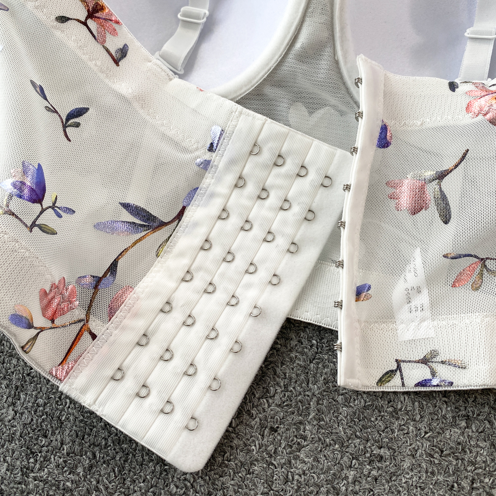 Women Sexy Floral printed Cors - Cotton Bra Everyday reseña y precio