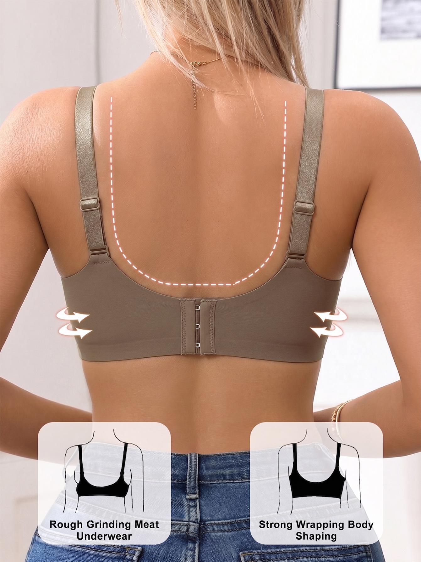 Full Coverage Push Up Jelly Su - Full Coverage Bra reseña y precio