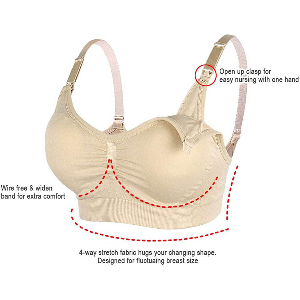 Womens Maternity  Nursing Bra  - Nursing Bra Clip reseña y precio