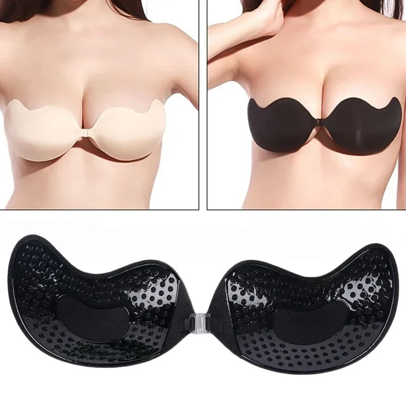 Strapless Sticky Push-Up Bra f - Backless Bra Sticky reseña y precio