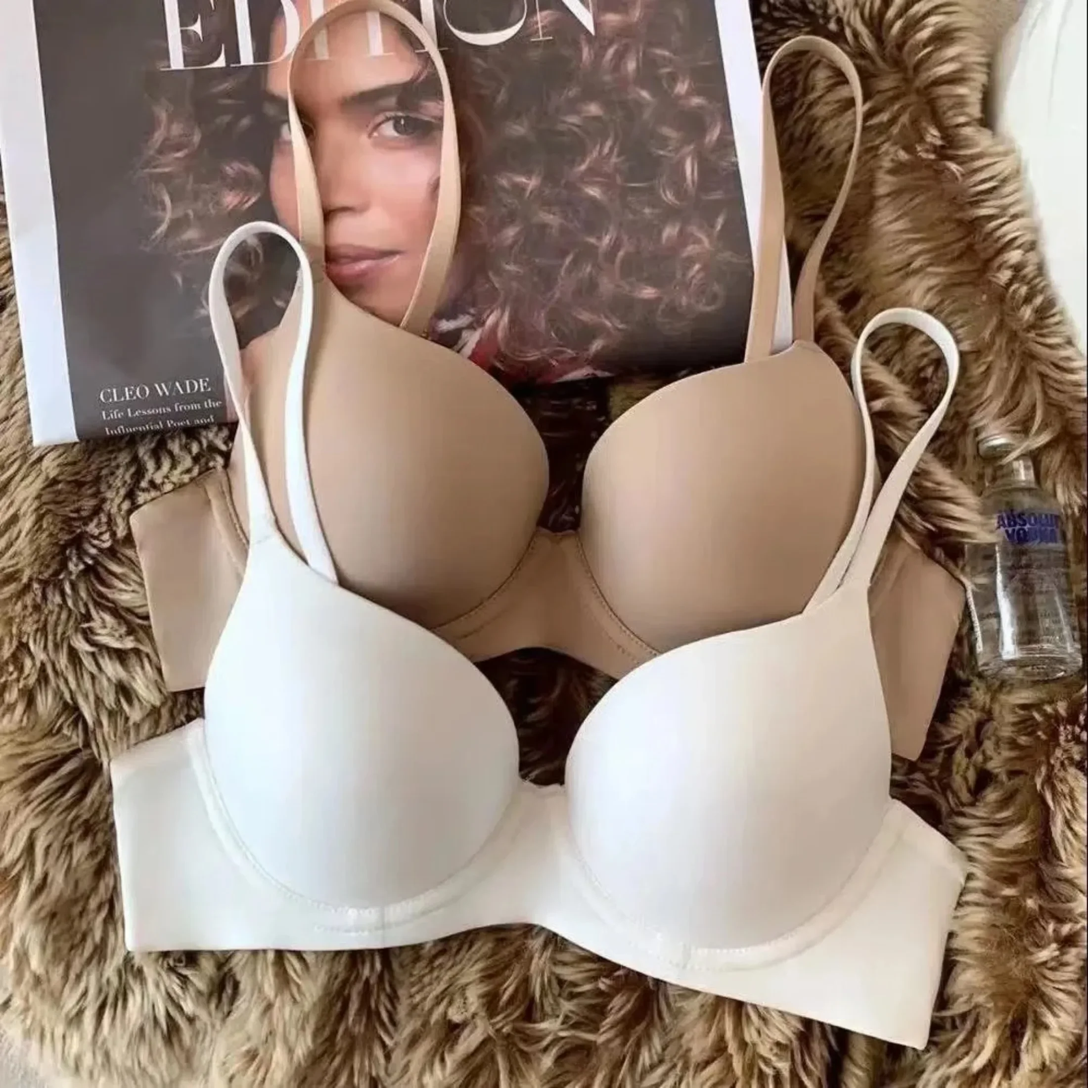 Lingerie for Women Seamless Pu - T Shirt Bra Seamless reseña y precio