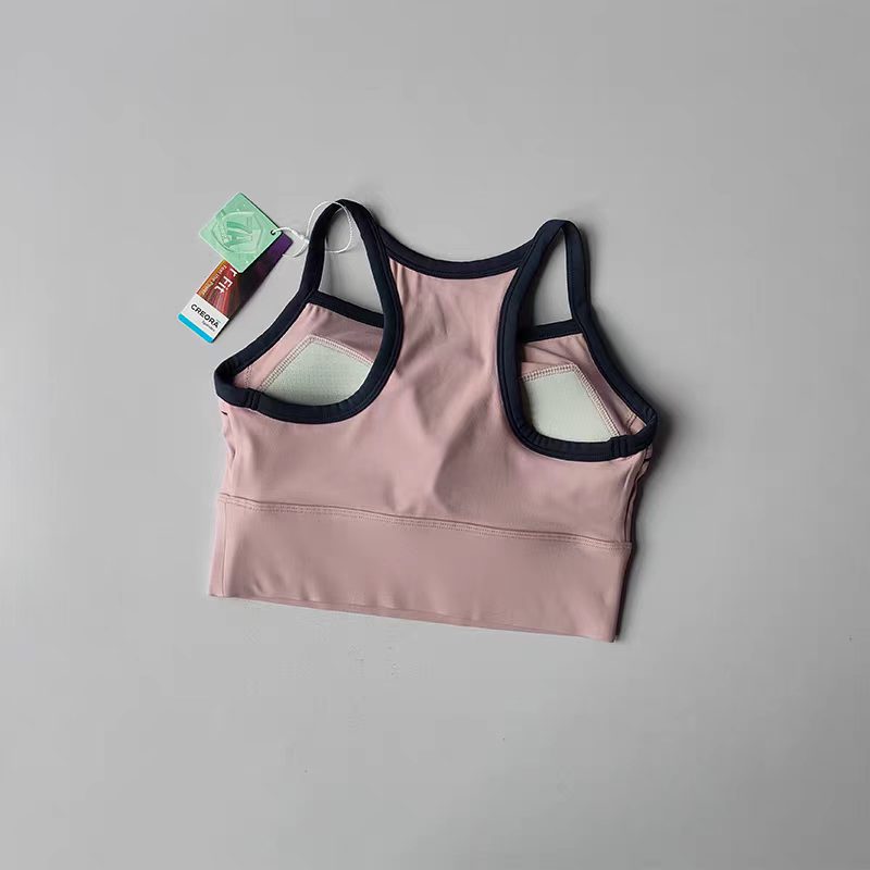 Women Color Block Sports Bra w - Plunge Bra Push Up reseña y precio