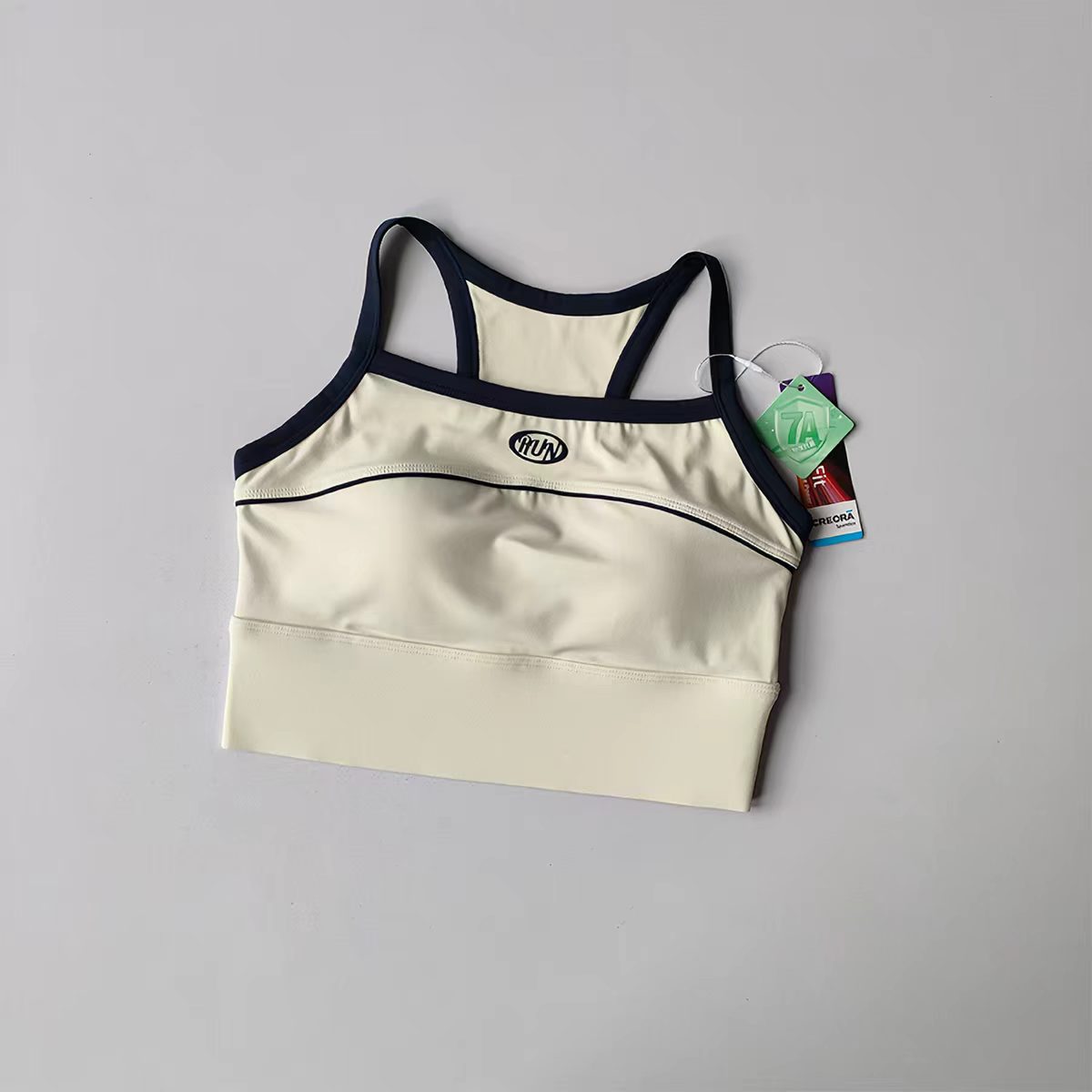 Women Color Block Sports Bra w - Plunge Bra Push Up reseña y precio