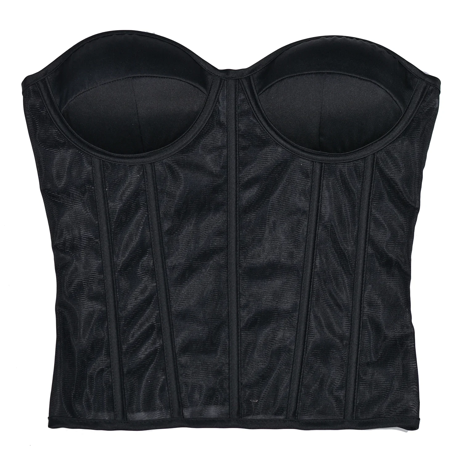 Abdominal Corset Double Layer  - Sheer Mesh Bra reseña y precio