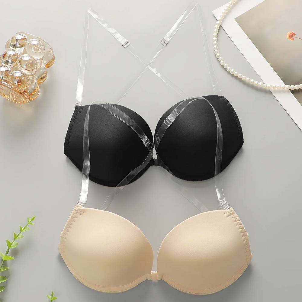 Backless Front Closure Push Up - Convertible Bra Multiway reseña y precio