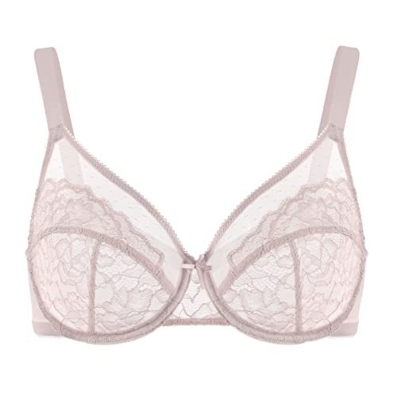 Plus Size Lace Bra French Push - Sheer Bra Lace reseña y precio