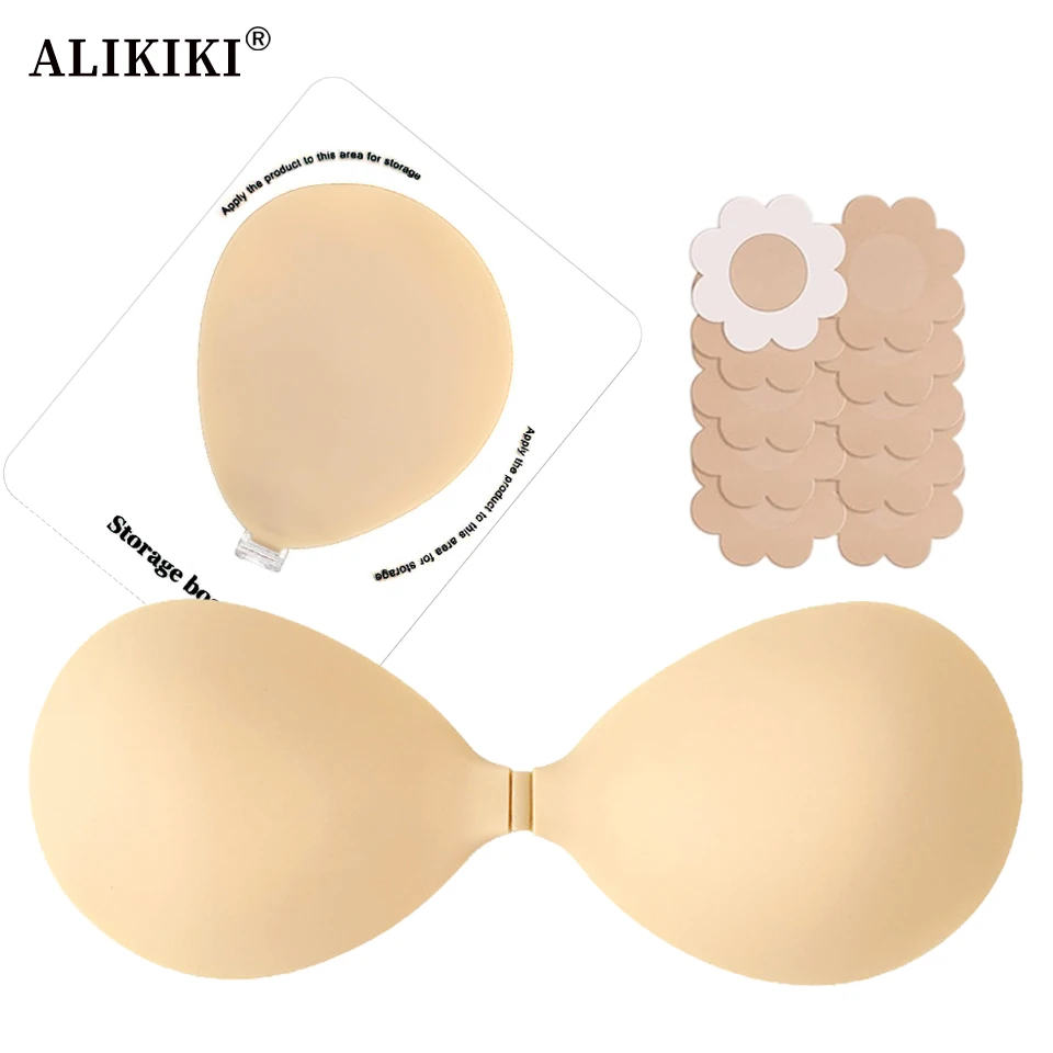 Strapless Push Up Sticky Bra P - Backless Bra Sticky reseña y precio