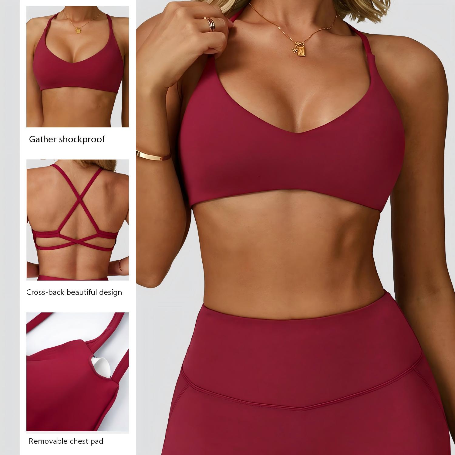 2026 New Style Sports Bra Wome - Sports Bra Racerback reseña y precio