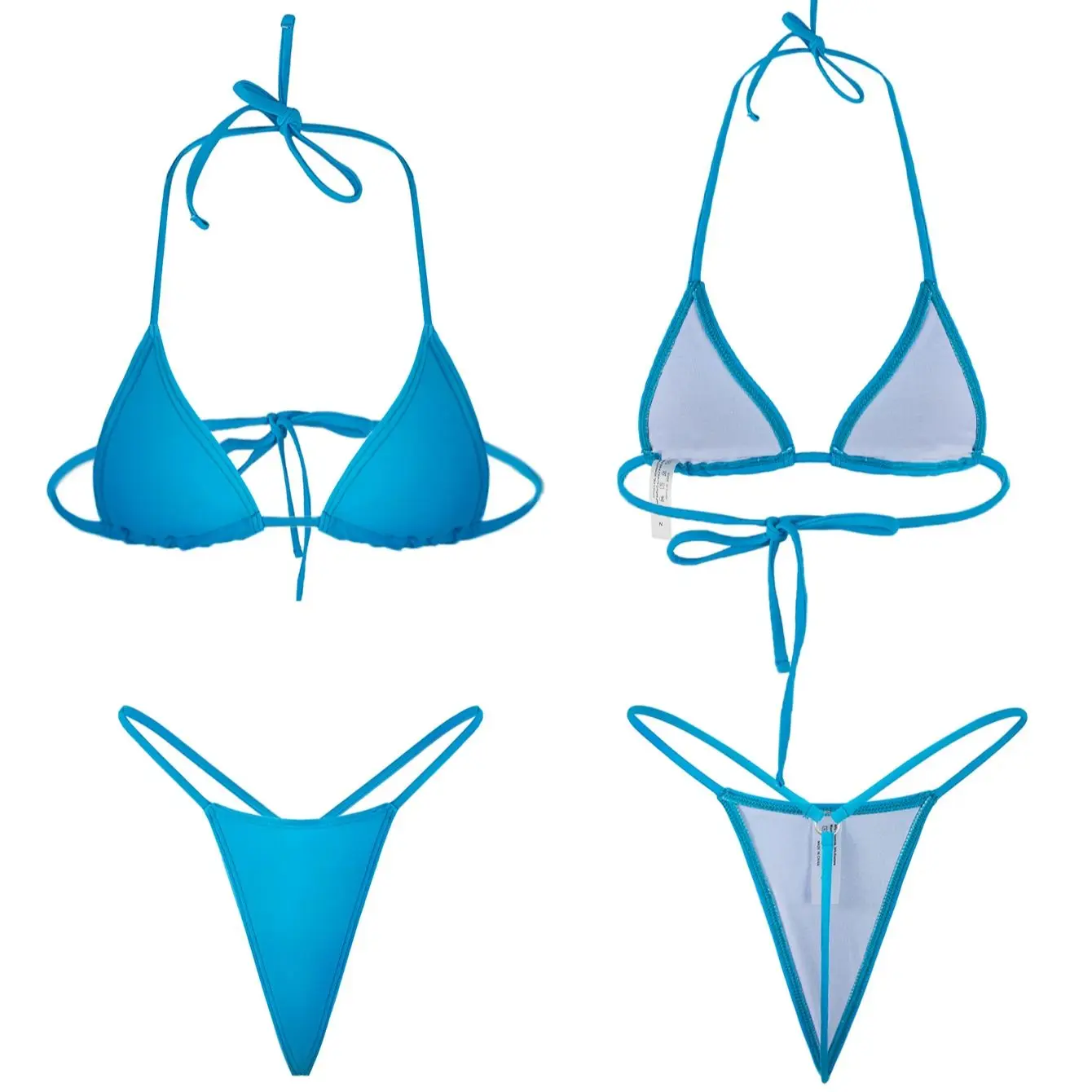 Sexy Female Swimming Suit Tie  - Underwire Bra Padded reseña y precio