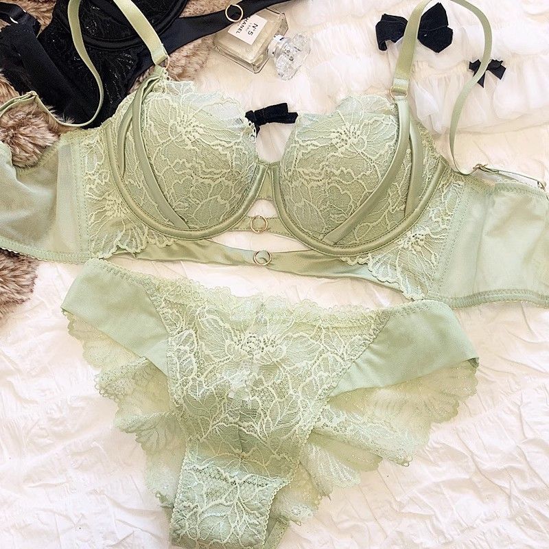 Sexy Hollow Lace Bra Set Large - Cotton Bra Everyday reseña y precio