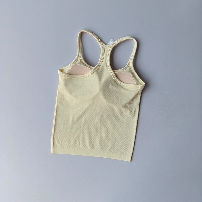 Summer Women's Yoga Camisole S - T Shirt Bra Seamless reseña y precio
