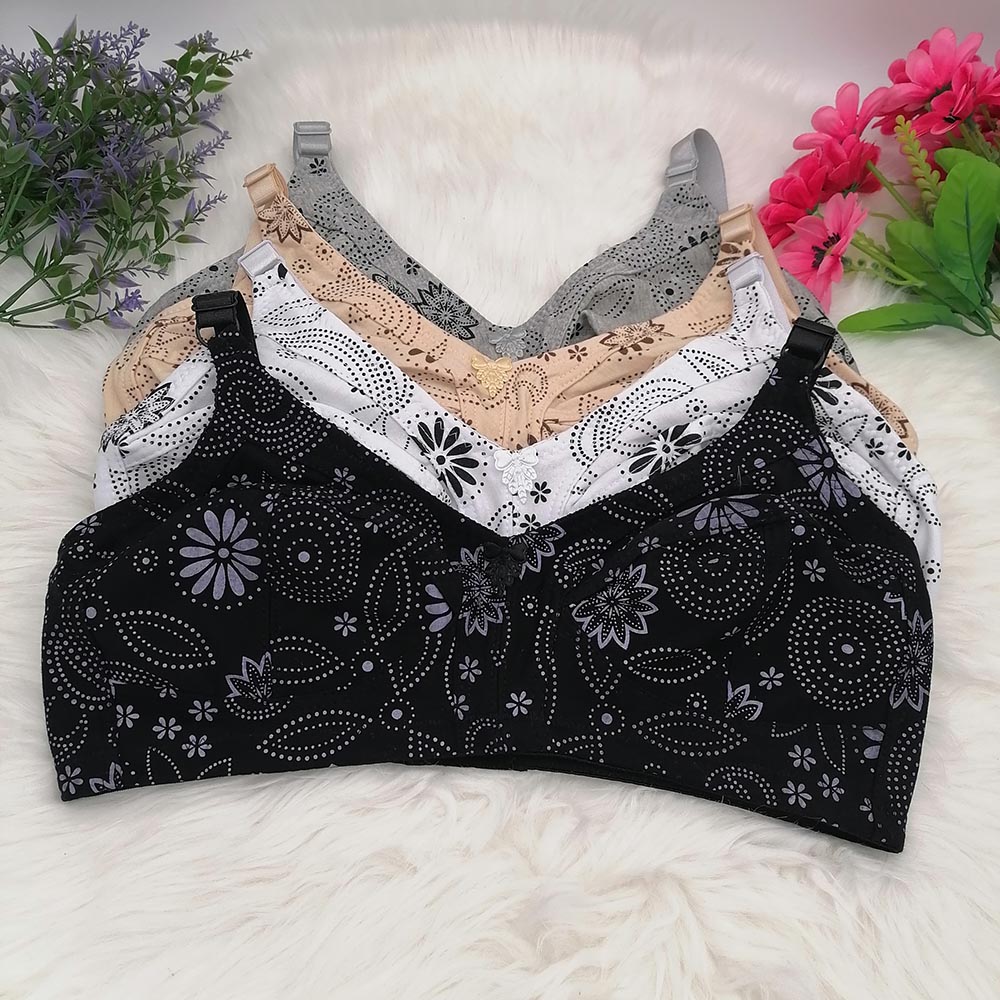 Women's Big Cup Wireless Bra C - Full Coverage Bra reseña y precio