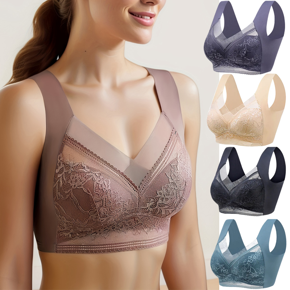 L-6L Women Large Bra Push Up I - Lace Bralette Set reseña y precio
