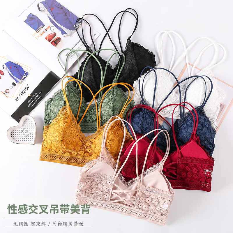3D Sexy Lingerie Seamless Spor - Lace Bralette Set reseña y precio
