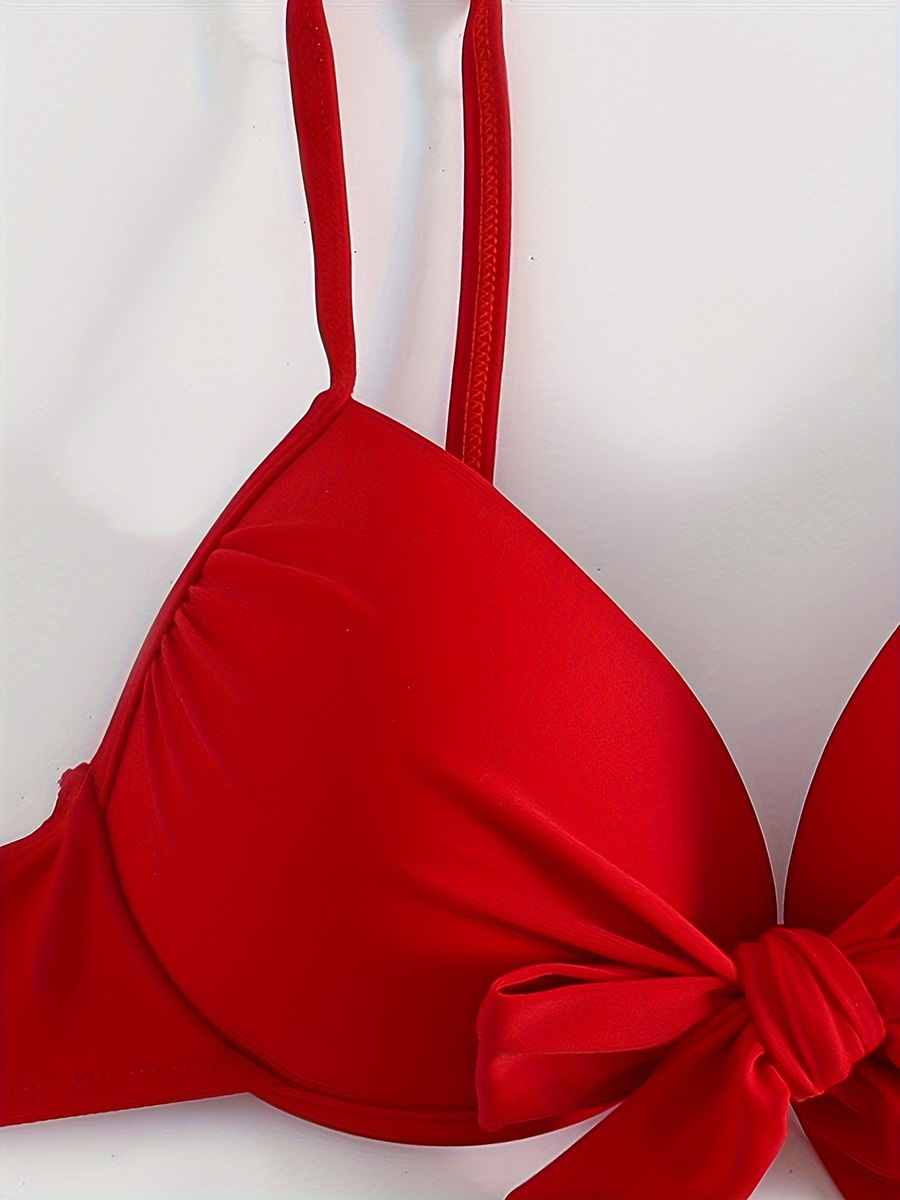 Sexy Knotted Underwired Bra Cu - Underwire Bra Padded reseña y precio