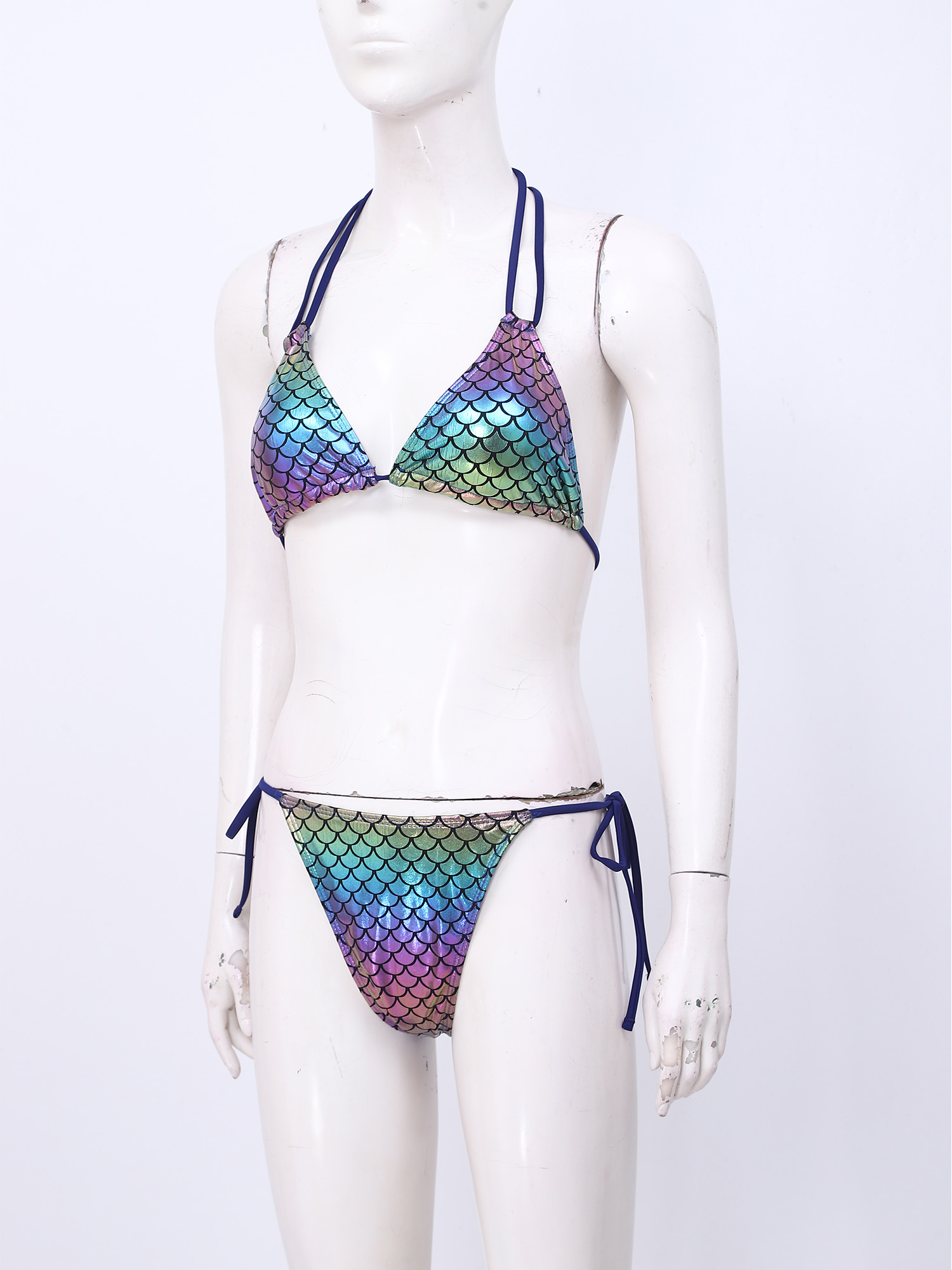Women's Mermaid Bikini Swimsui - Underwire Bra Padded reseña y precio