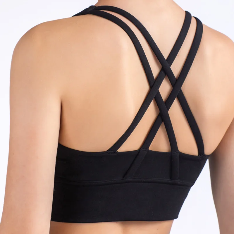 Summer Fashion Cross Back Wome - Sports Bra Racerback reseña y precio