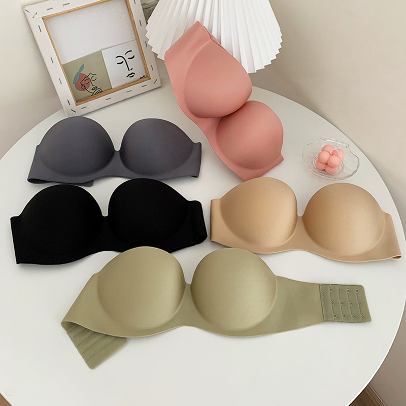FINETOO Sexy Strapless Bras Wo - T Shirt Bra Seamless reseña y precio