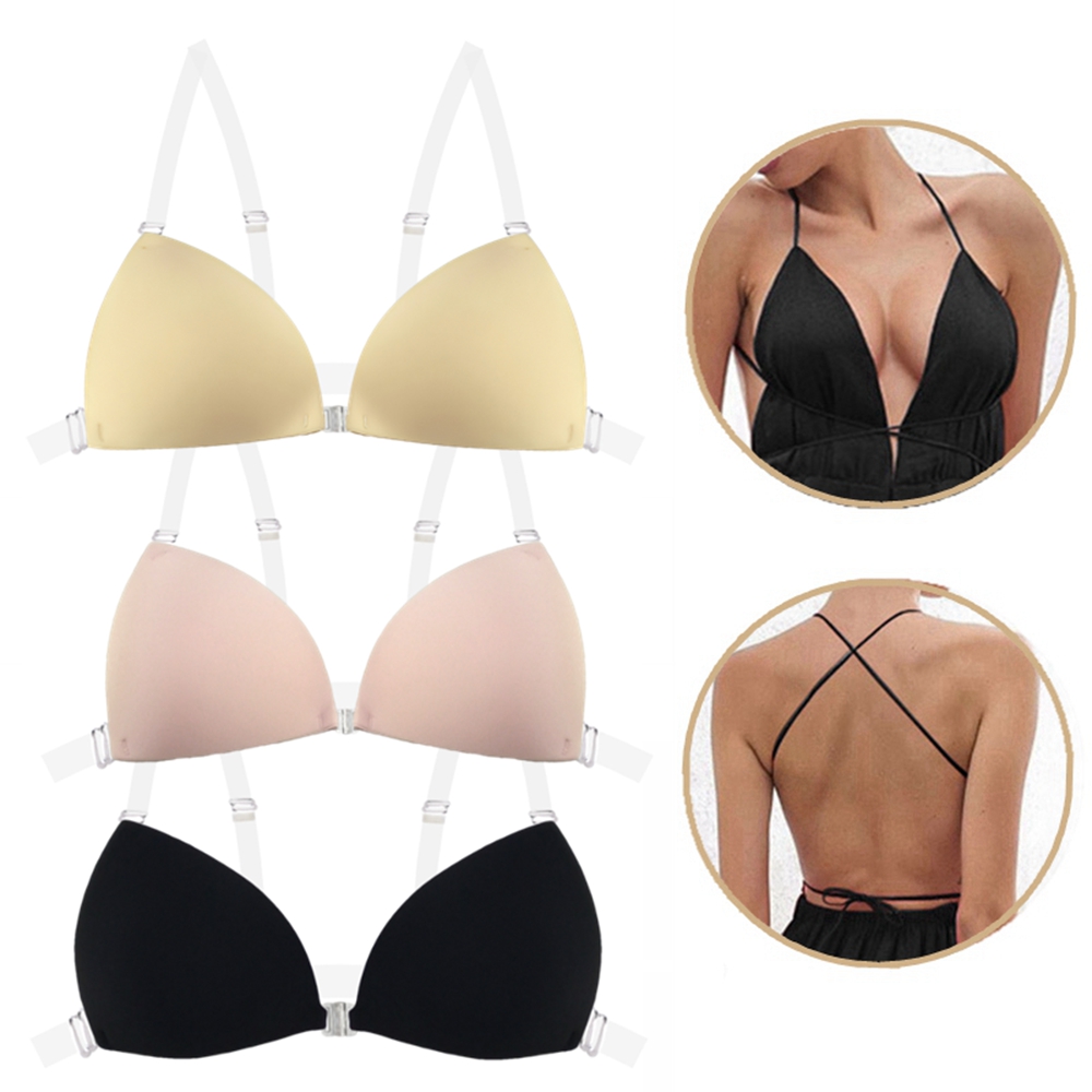 Sticky Bra for Women Backless  - Push Up Bra Silicone reseña y precio